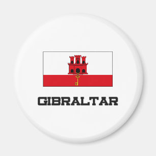 Gibraltar Flag Magnet