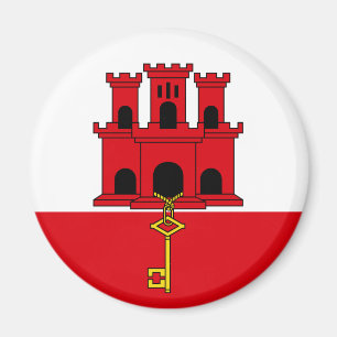 Gibraltar Flag Magnet