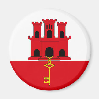 Gibraltar Flag Magnet