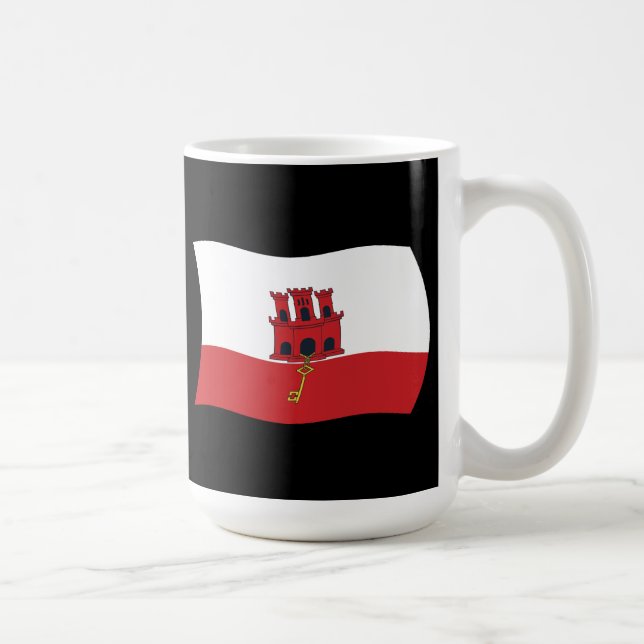 Gibraltar Flag Mug (Right)