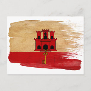 Gibraltar Flag Postcards