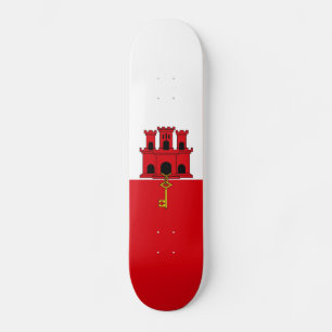 Gibraltar Flag Skateboard