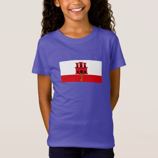 Gibraltar Flag T-Shirt (Front)