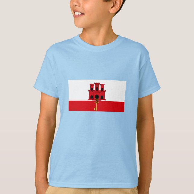 Gibraltar Flag T-Shirt (Front)