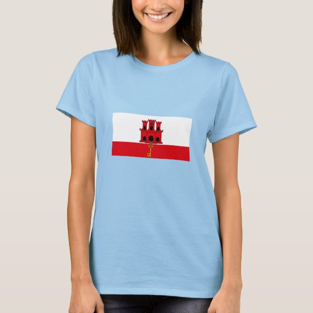 Gibraltar Flag T-Shirt (Front)