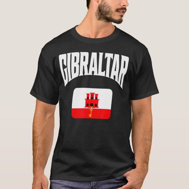 Gibraltar Flag T-Shirt (Front)