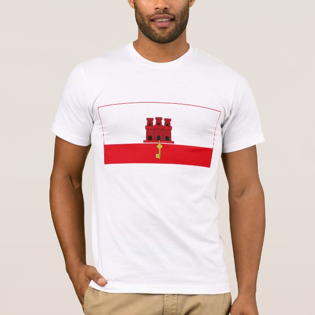 Gibraltar Flag T-shirt (Front)