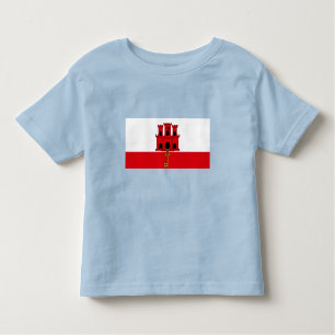 Gibraltar Flag Toddler T-Shirt