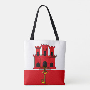 Gibraltar Flag Tote Bag