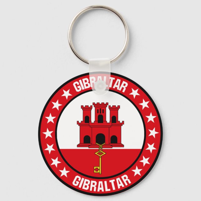 Gibraltar                                          key ring (Front)