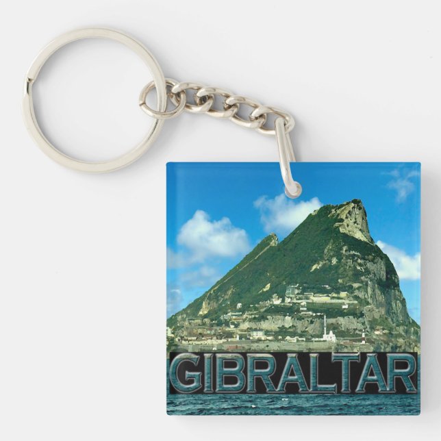 Gibraltar Key Ring (Front)