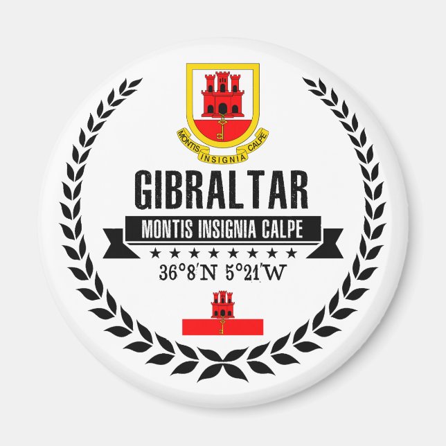 Gibraltar Magnet (Front)