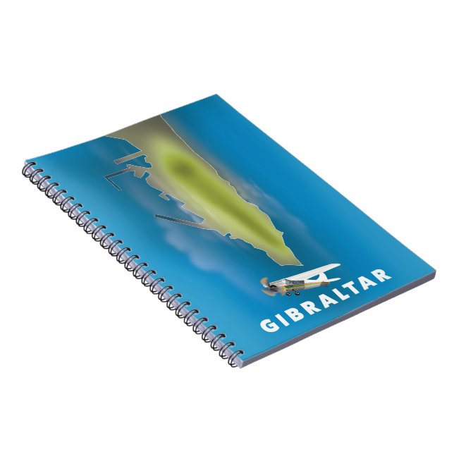 Gibraltar Map Notebook (Right Side)