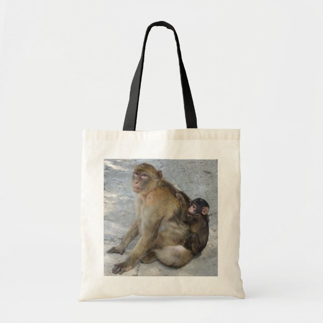 Gibraltar Monkeys bag - choose style & color (Front)