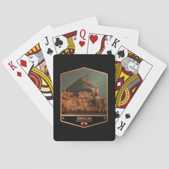 Gibraltar Playing Cards (Back)