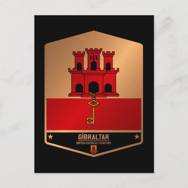 Gibraltar Postcard (Front)