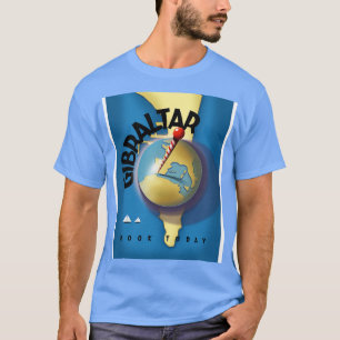 Gibraltar travel poster T-Shirt