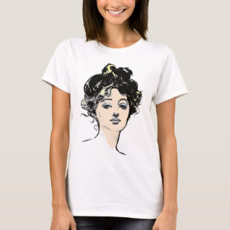 Gibson Girl Head Designs T-Shirt