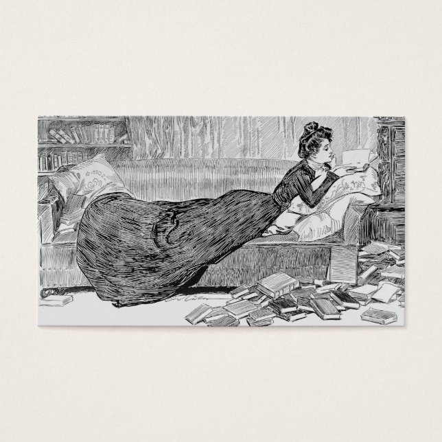 Gibson Girl Reading (Front)