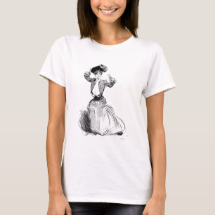 Gibson Girl With Hat, 1904 T-Shirt