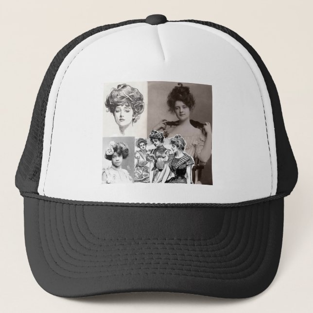 gibson girls trucker hat (Front)