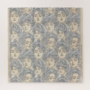 Gibson girls Victorian Jigsaw Puzzle