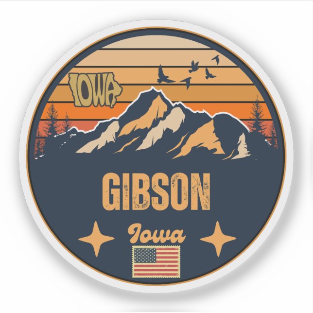 Gibson, Iowa Ia, United States (Front)