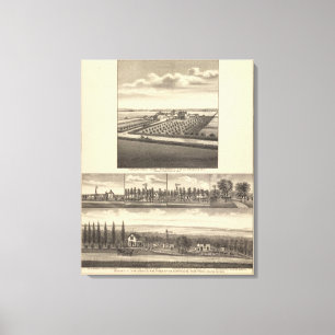 Gibson, Nebraska Canvas Print