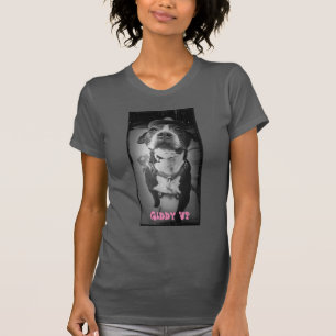 Giddy Up Ladies Grey T-shirt