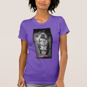 Giddy Up Ladies Purple T-shirt