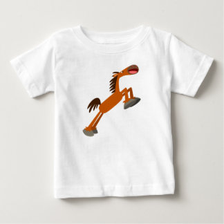 Giddyup, Horsey! Cartoon Horse Baby T-Shirt