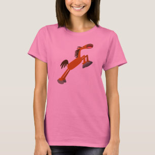 Giddyup, Horsey! Cartoon Horse Women T-Shirt