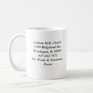 Gideon Classic White Mug