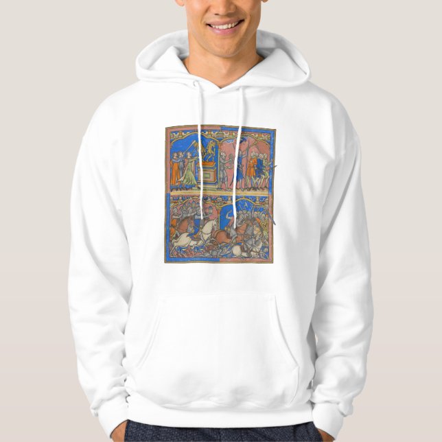Gideon's Valiant Three Hundred The Crusader Bible Hoodie (Front)