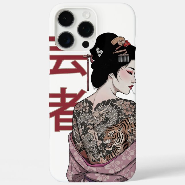 Giesha Woman of Art Case-Mate iPhone Case (Back)