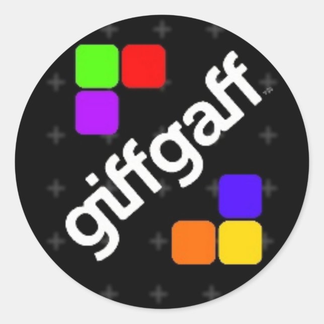 giffgaff stickers (Front)