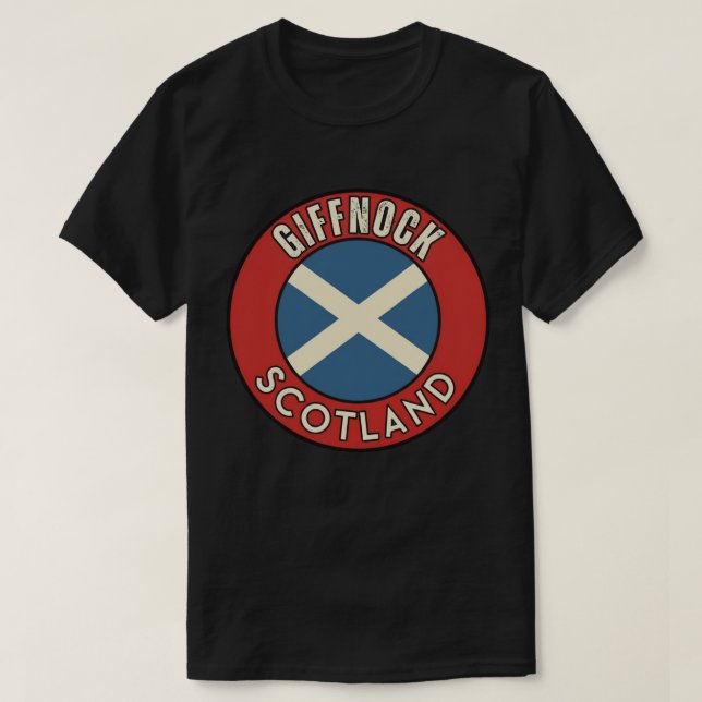 Giffnock, Scotland T-Shirt (Design Front)