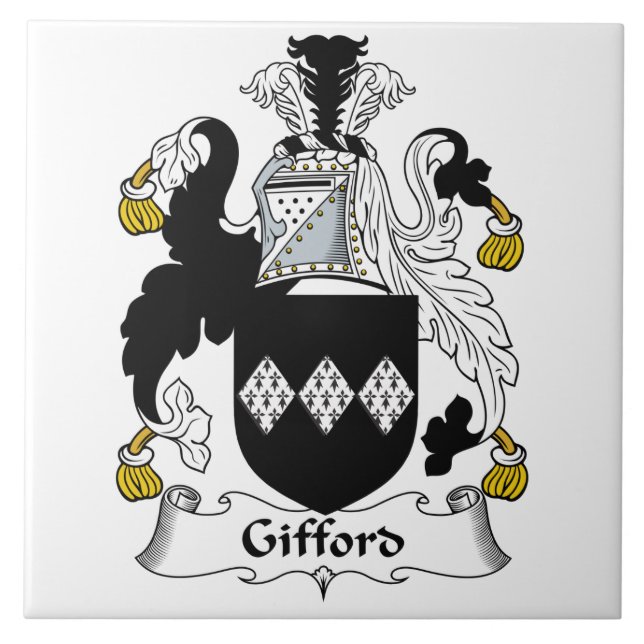 Gifford Family Crest Tile (Front)