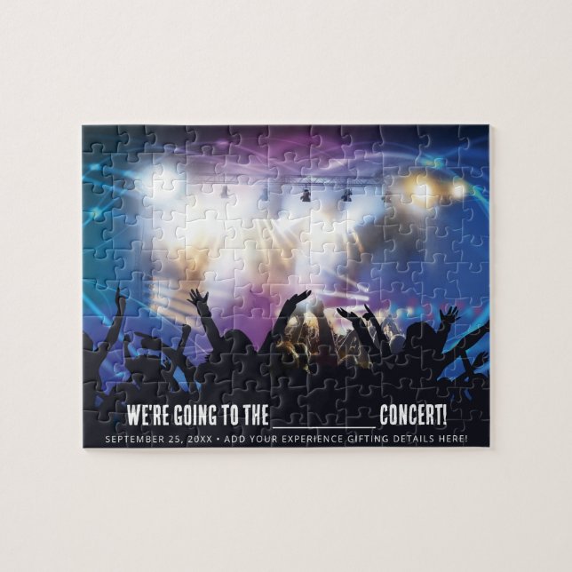 Gift a Concert Experience! Jigsaw Puzzle (Horizontal)