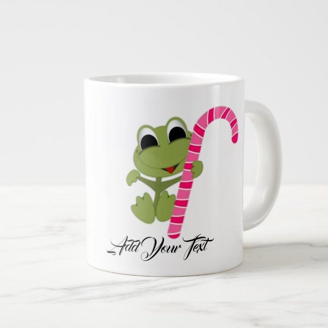 Gift  (add your text & goodies)  Jumbo Mug (Front Right)