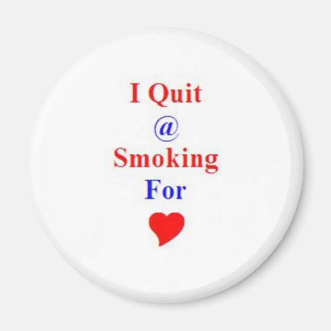 Gift Award for Stop or Quit Smoking Magnet (Front)