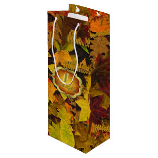 Gift Bag - Autumn Leaves Happy Thanksgiving