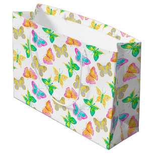 Gift Bag-Butterflies Large Gift Bag