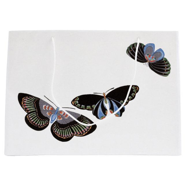 GIFT BAG CHINESE BUTTERFLIES  (Front)