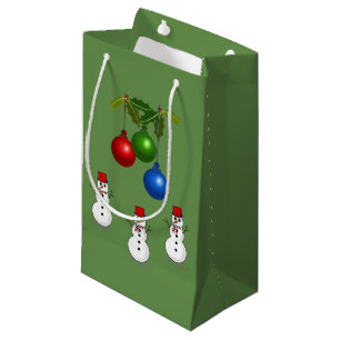 Gift Bag Christmas Snowman