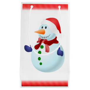 Gift Bag Christmas Snowman
