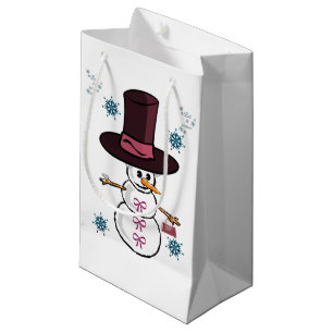 Gift Bag Christmas Snowman