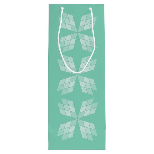 Gift Bag - Diamond Petals (Back)