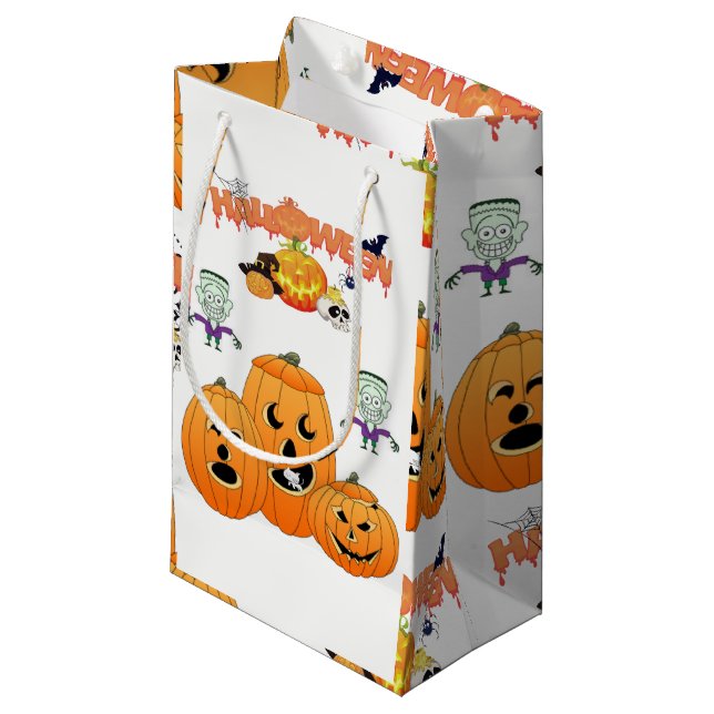 Gift Bag Halloween (Front Angled)