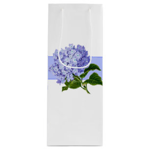 Gift Bag-Hydrangea Wine Gift Bag